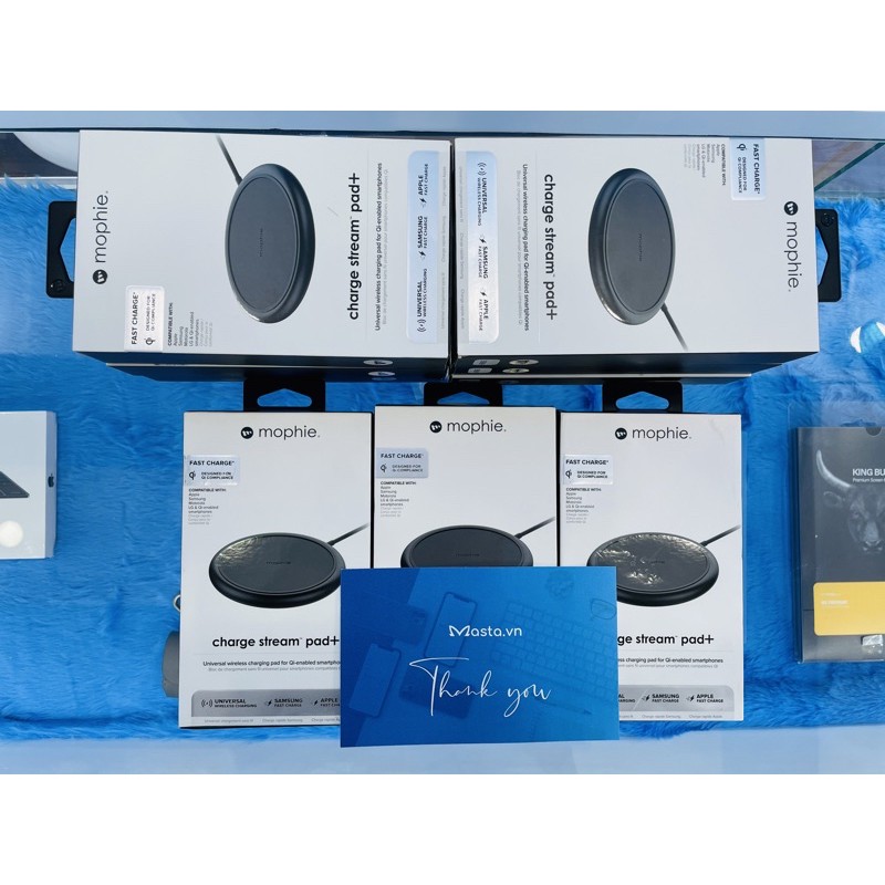 ⚡FREESHIP⚡ Sạc không dây Mophie hỗ trợ sạc nhanh cho các dòng smartphone Iphone 8, iphone X, samsung Note 8