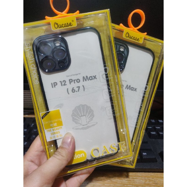 Ốp lưng trong viền màu Oucase Iphone 12Pro Max/12Pro/12/12 mini/11 pro max/11 pro/11