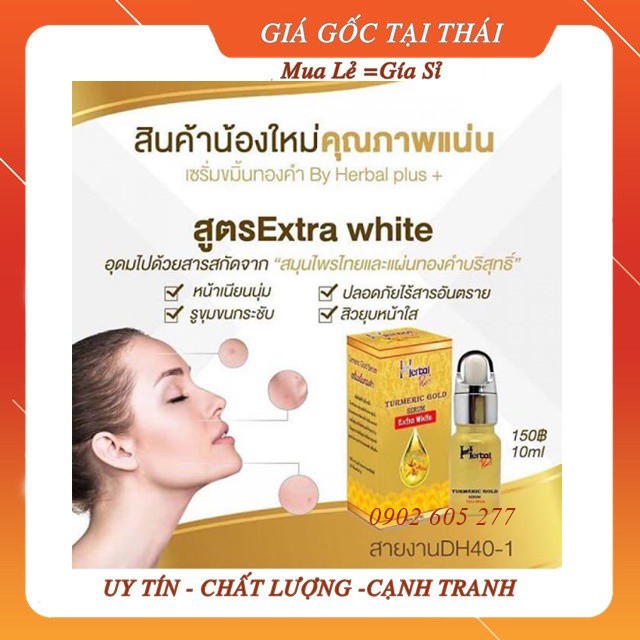 [hàng chính hãng]Serum kem nghệ Thái Lan 10ml