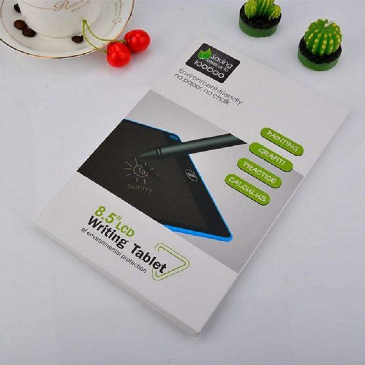 Bảng Viết Thông Minh LCD Tự Xóa 8.5 Inch Cho Bé Tập Vẽ, Viết