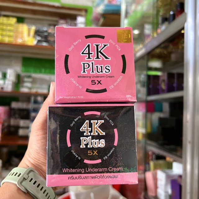 Kem Giảm Thâm Nách 4K Plus 5X Underarm Cream Thái Lan  20g