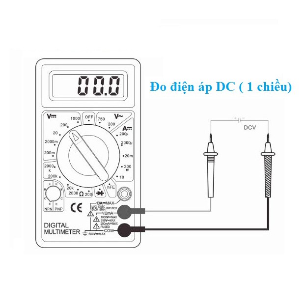 Đồng hồ VOM điện tử DT-830