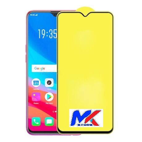 Kính cường lực bảo vệ màn hình ĐT Oppo F9 full màn hình full keo - tặng bộ giấy lau kính trị giá 10K