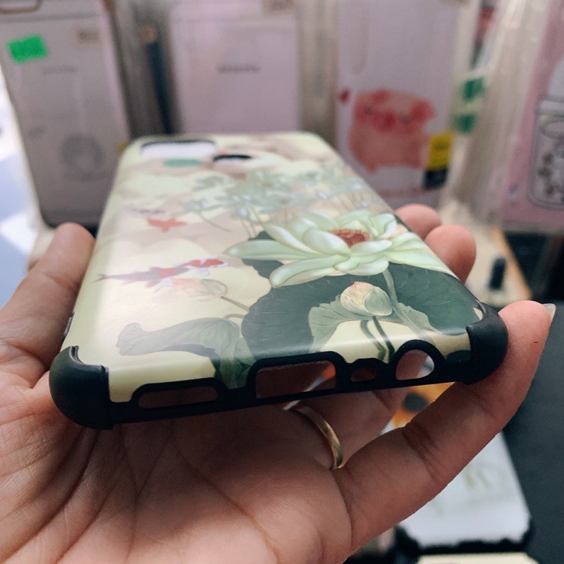 Ốp lưng oppo A15/ A15s / A16k viền dẻo hình 3d idm và trong chống sốc