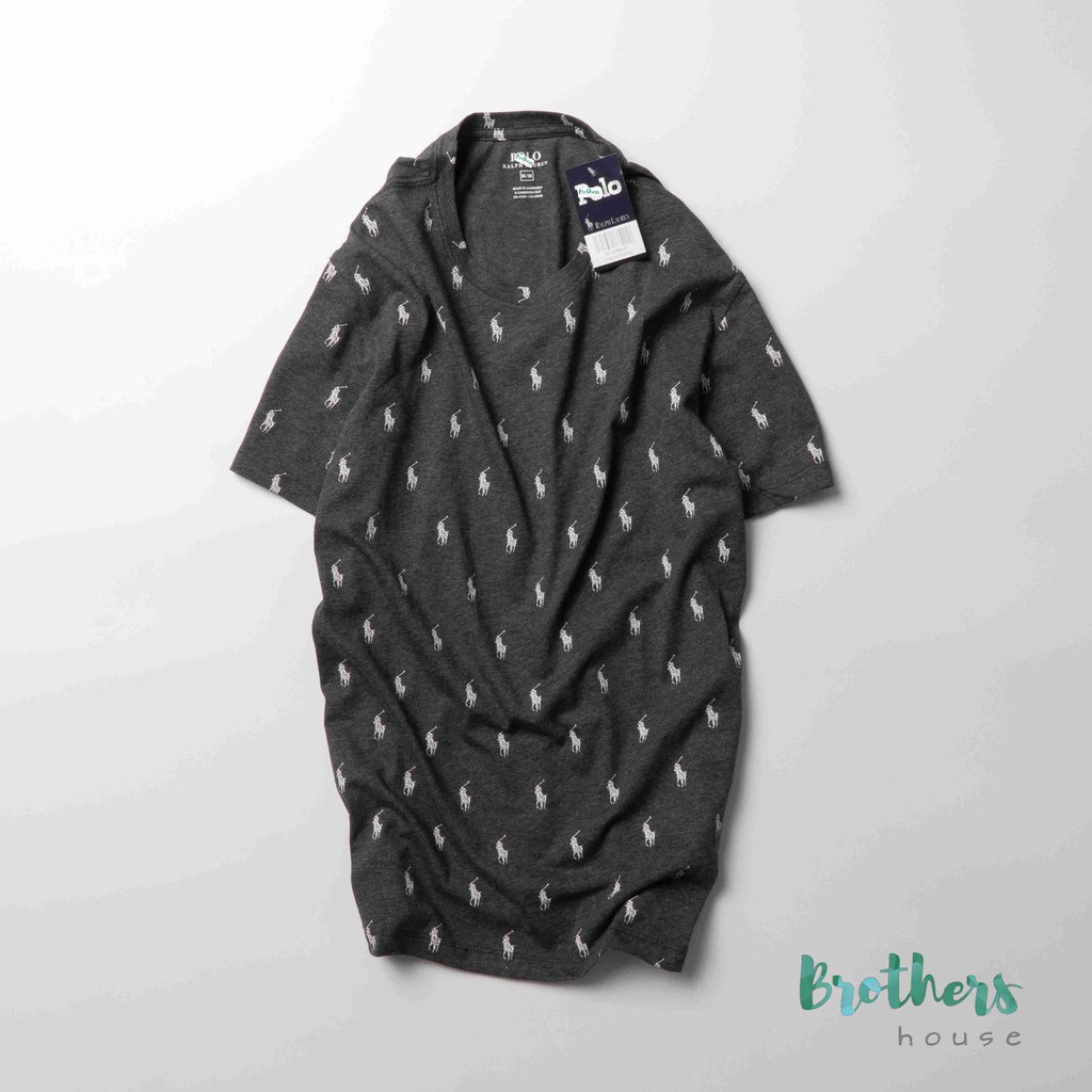 |Vải cotton| Áo thun họa tiết logo từ thương hiệu Polo trẻ trung dễ mặc