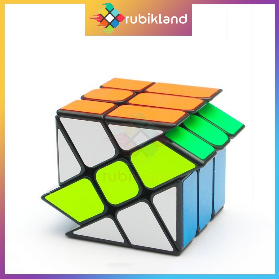 Rubik Biến Thể 3x3 YJ Windmill Cube YongJun Cối Xoay Gió Đồ Chơi Trí Tuệ Trẻ Em