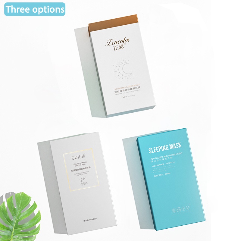 ⚜️Mặt Nạ Ngủ Dưỡng Ẩm Làm Dịu Tinh Chất Tự Nhiên Cho Da Mặt Chống Lão Hóa 4ml