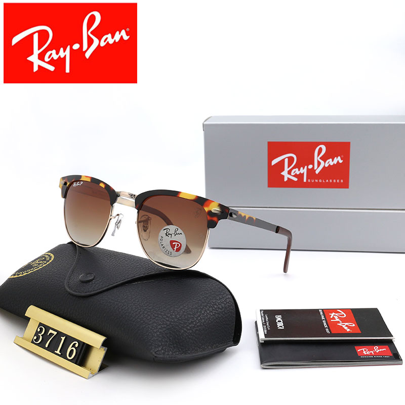 Wayfarer Ray-Ban_ chính hãng Kính râm 2021 Thời trang Hàn Quốc mới Kính râm nam nữ một mảnh Cặp đôi hợp thời trang Du lịch ngoài trời Kính râm lái xes