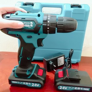 Máy khoan pin MAKITA 24V 2 pin chuẩn 5 cell, máy khoan cầm tay, máy bắt vít cao cấp