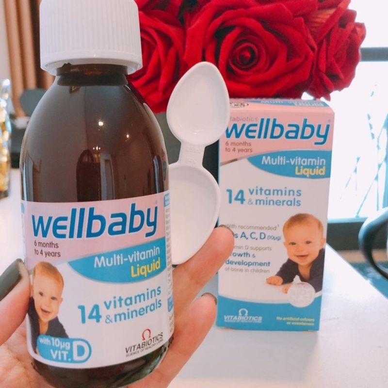 Vitamin tổng hợp Wellbaby cho bé từ 6m+