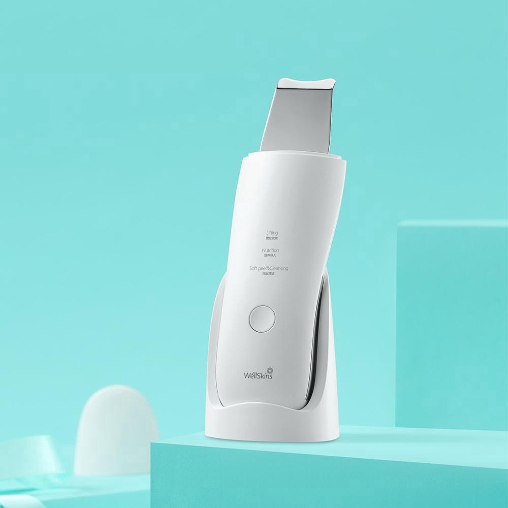 Máy sủi da chết mụn đầu đen Xiaomi Wellskins làm sạch sâu bằng sóng siêu âm