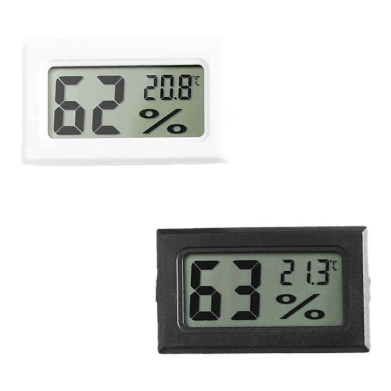 Máy Đo Nhiệt Độ / Độ Ẩm Không Dây Mini Màn Hình LCD