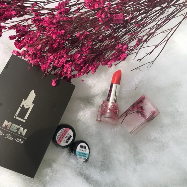 Son môi handmade lì vỏ hoa hồng