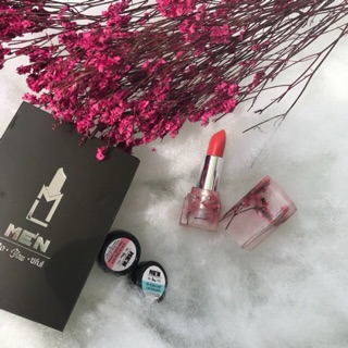 Son môi handmade lì vỏ hoa hồng
