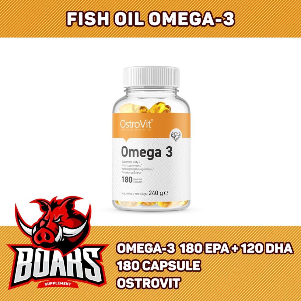 VIÊN UỐNG OSTROVIT OMEGA-3 CHẤT LƯỢNG, TĂNG CƯỜNG SỨC KHỎE