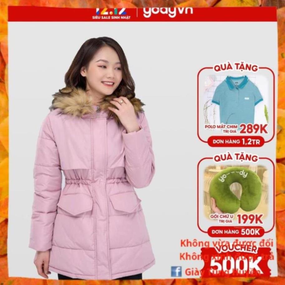 Áo phao YODY có mũ lông nhiều màu giữ ấm tốt, áo phao nữ cao cấp PHN3007 .. Đẹp New ! 🎵