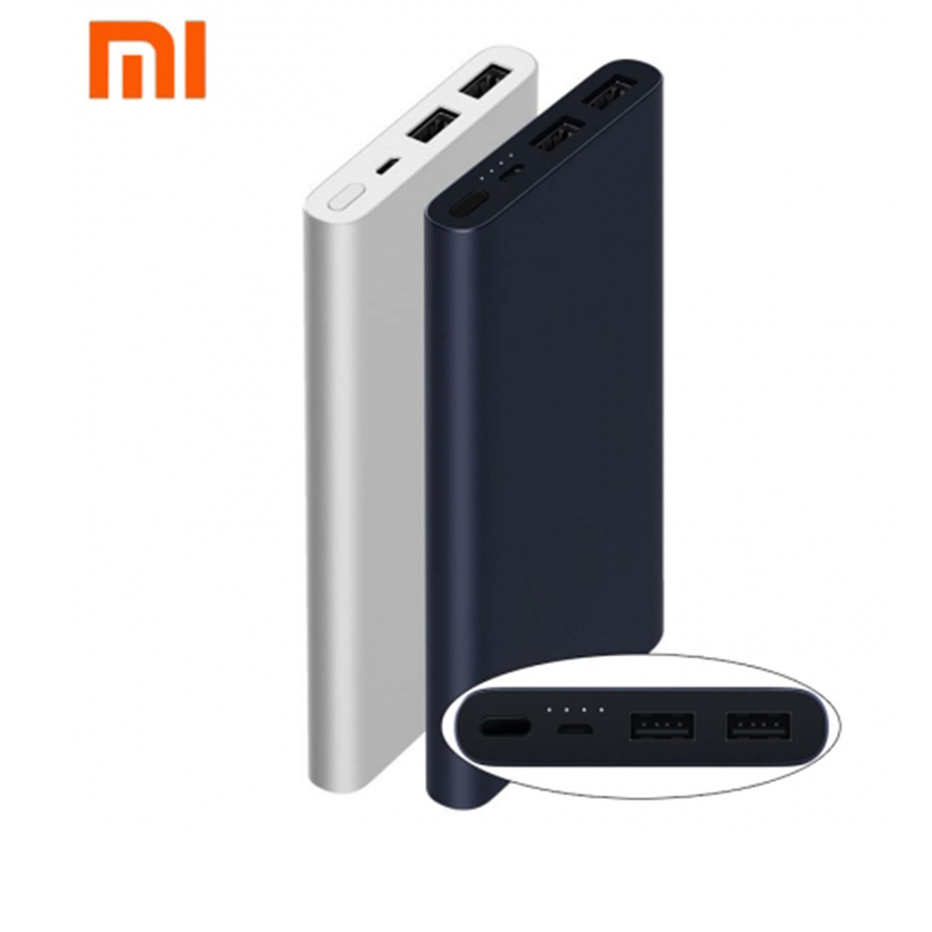 Sạc Dự Phòng Xiaomi 10.000 Mh 2 Cổng USB