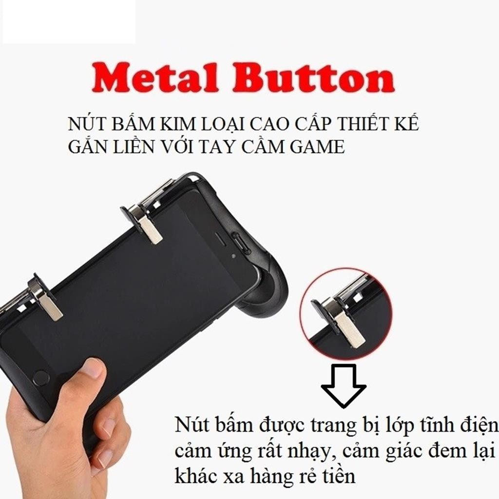 Tay cầm chơi game PUBG điều khiển trò chơi điện tử LHX-A03 -Nút bấm kim loại -DC3775