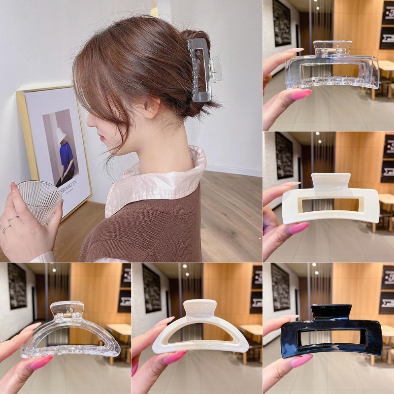 Kẹp tóc dạng hàm cá mập phong cách thời trang cổ điển cho phái đẹp