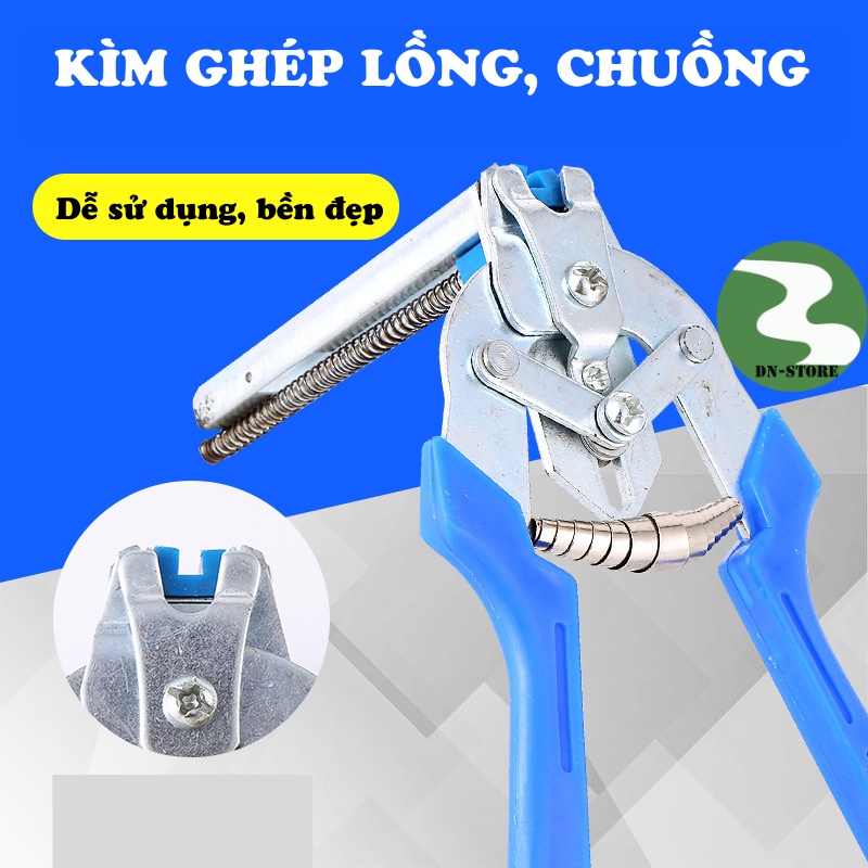 Kìm ghép lồng chim gà thỏ heo cho trang trại DN23