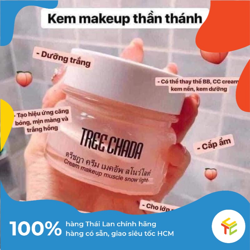 Kem Makeup + dưỡng da cao cấp TRECHADA THAILAN