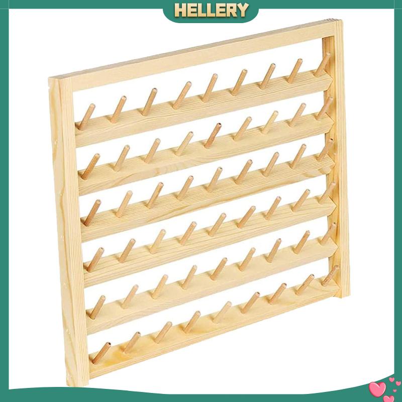 Giá Đỡ Cuộn Chỉ Thêu Treo Tường 54 Cuộn Tiện Lợi