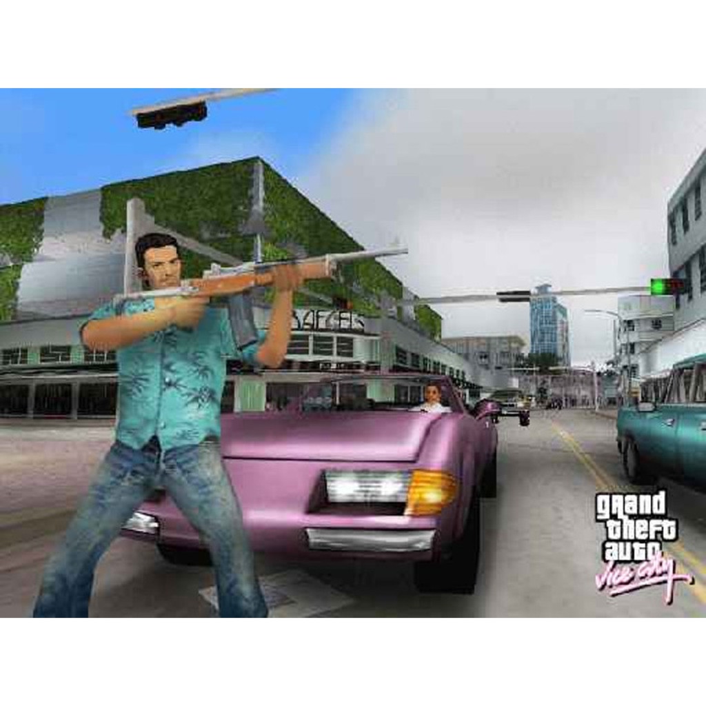 Đĩa Dvd Ps2 Gta Tự Động Vice City