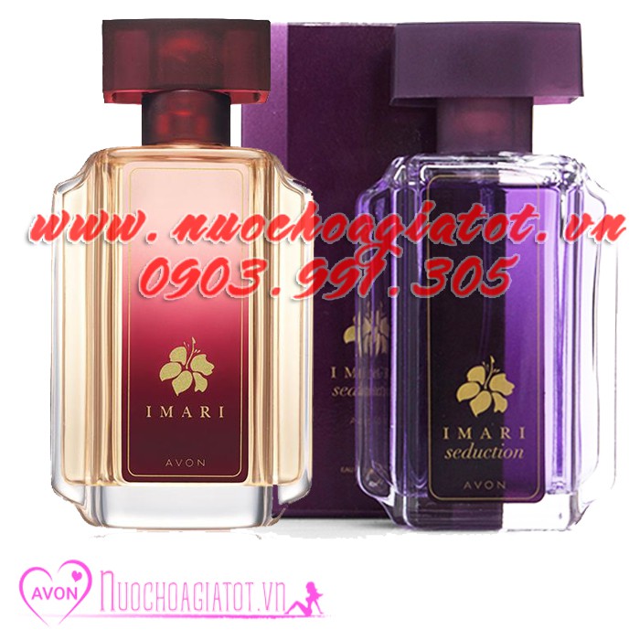 FREE SHIP CHÍNH HÃNG NƯỚC HOA NỮ AVON IMARI SEDUCTION 50ML MÀU TÍM MỚI