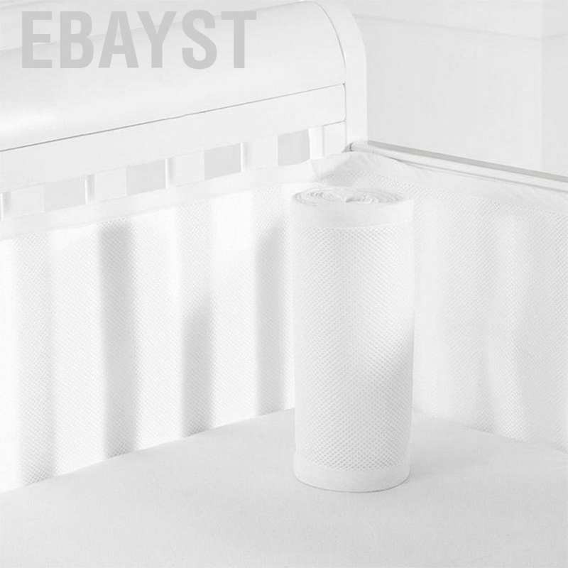 Set 2 tấm lưới mini thoáng khí chống bẩn song chắn cũi em bé x 27cm