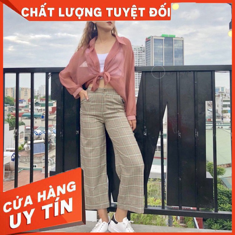 ÁO SƠ MI GIẤY CHẤT LIỆU VOAN TƠ KIỂU DÁNG ÁO KIỂU NỮ BUỘC EO CÁ TÍNH SƠ MI GIÁ RẺ - Hàng nhập khẩu