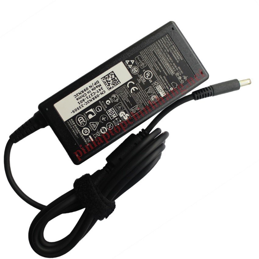 Sạc Laptop Dell XPS 13 9333 9343 9350 9360 XPS 11 12 13 3.34A 65W-Tặng dây nguồn-Hàng mới 100%-Phụ kiện giá sỉ
