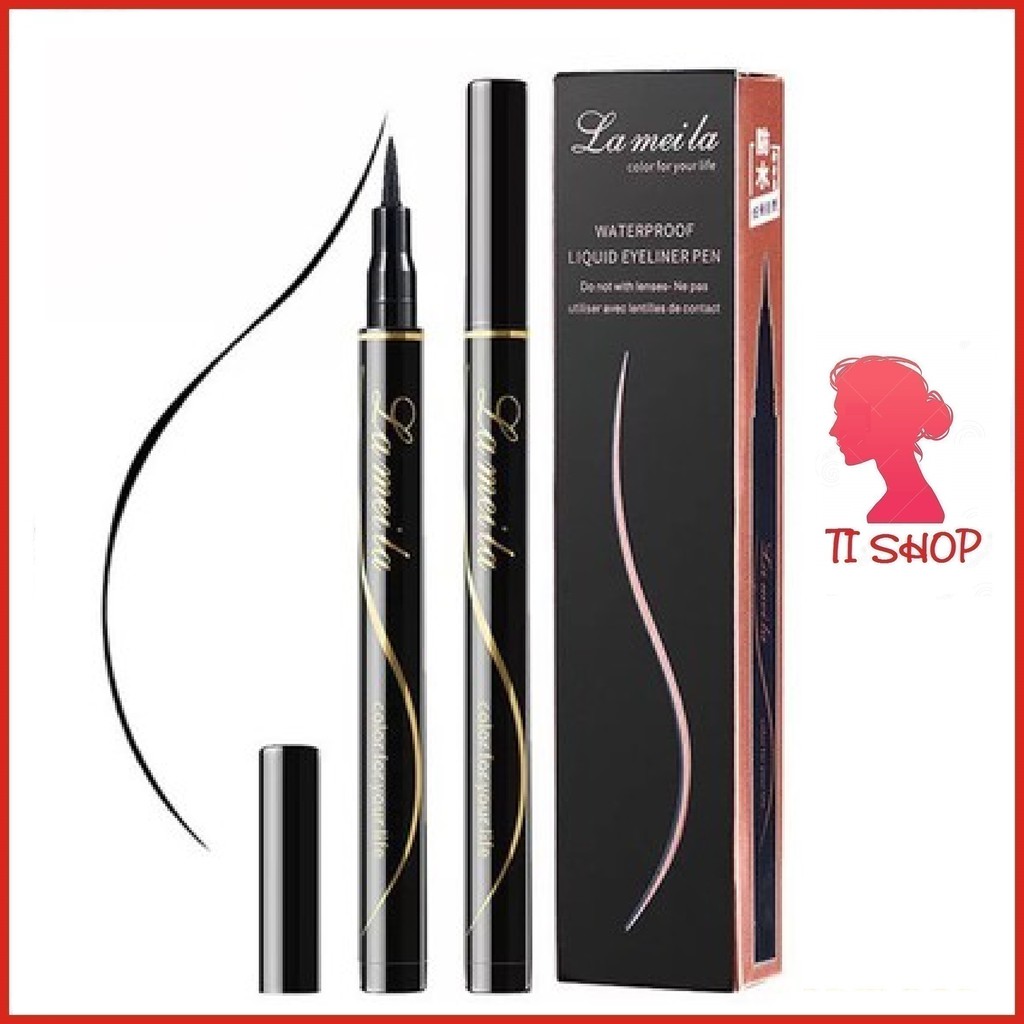 Bút dạ 💋FREESHIP💋 Dạ kẻ mắt Lameila không lem không trôi