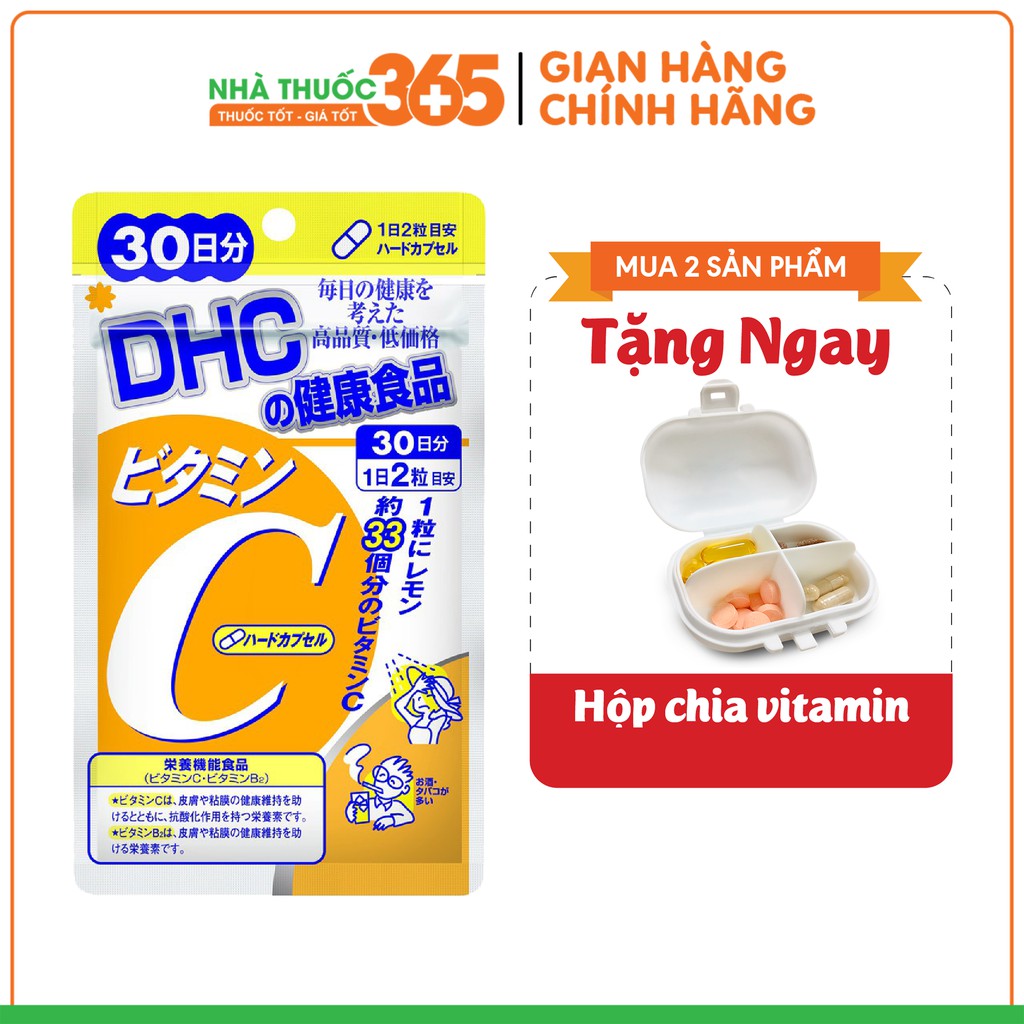 Viên Uống Bổ Sung Vitamin C DHC Vitamin C Hard Capsule Tăng Sức Đề Kháng