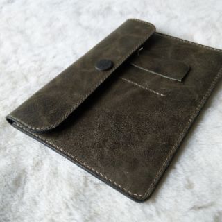 Ví da handmade đựng giấy tờ ô tô