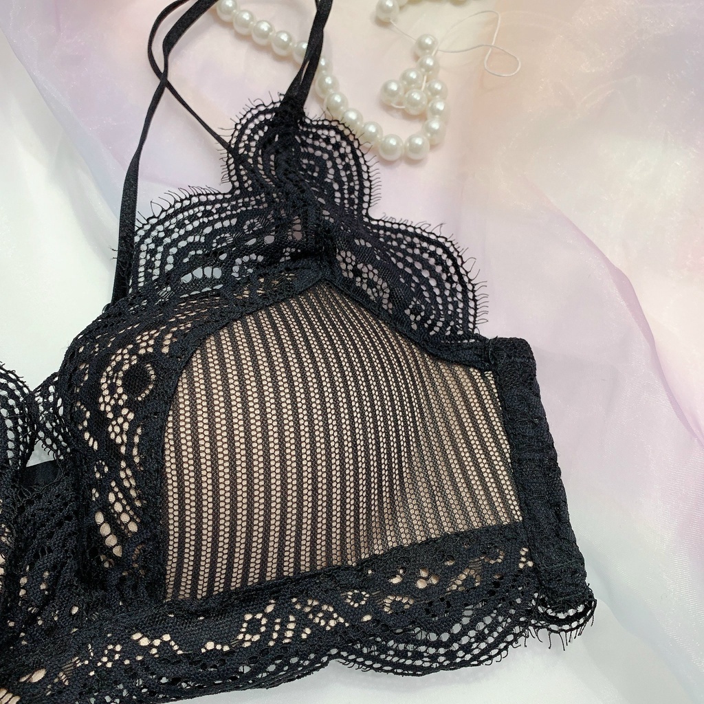 Áo ngực nữ không gọng dây mảnh mút vừa nâng ngực tạo khe