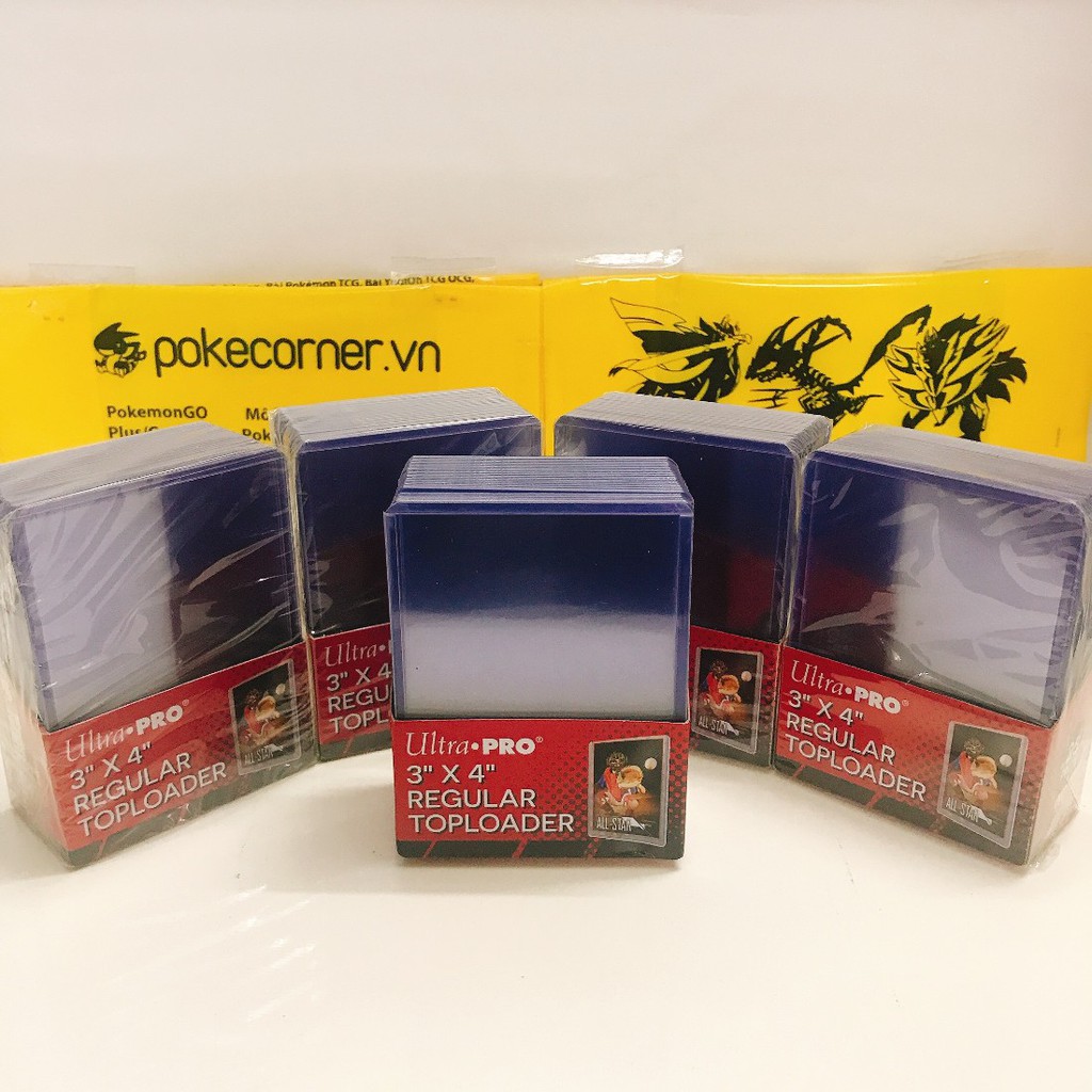 Bọc nhựa cứng bảo vệ bài Ultra Pro Toploader - Top Loader 35pt của Mỹ  - Bài Pkm, Yugioh, Idol..