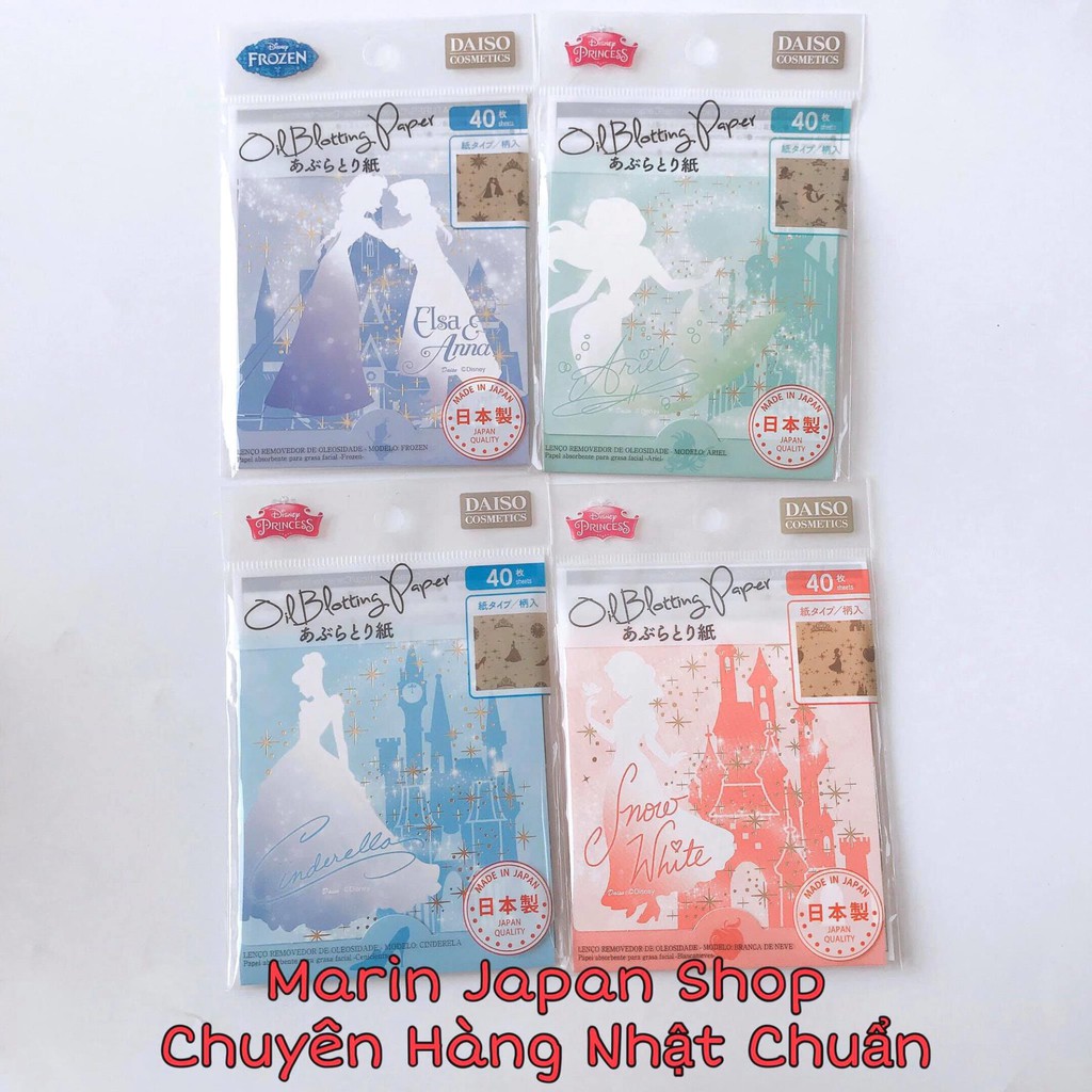 Giấy thấm dầu phiên bản Disney siêu cưng Nhật Bản