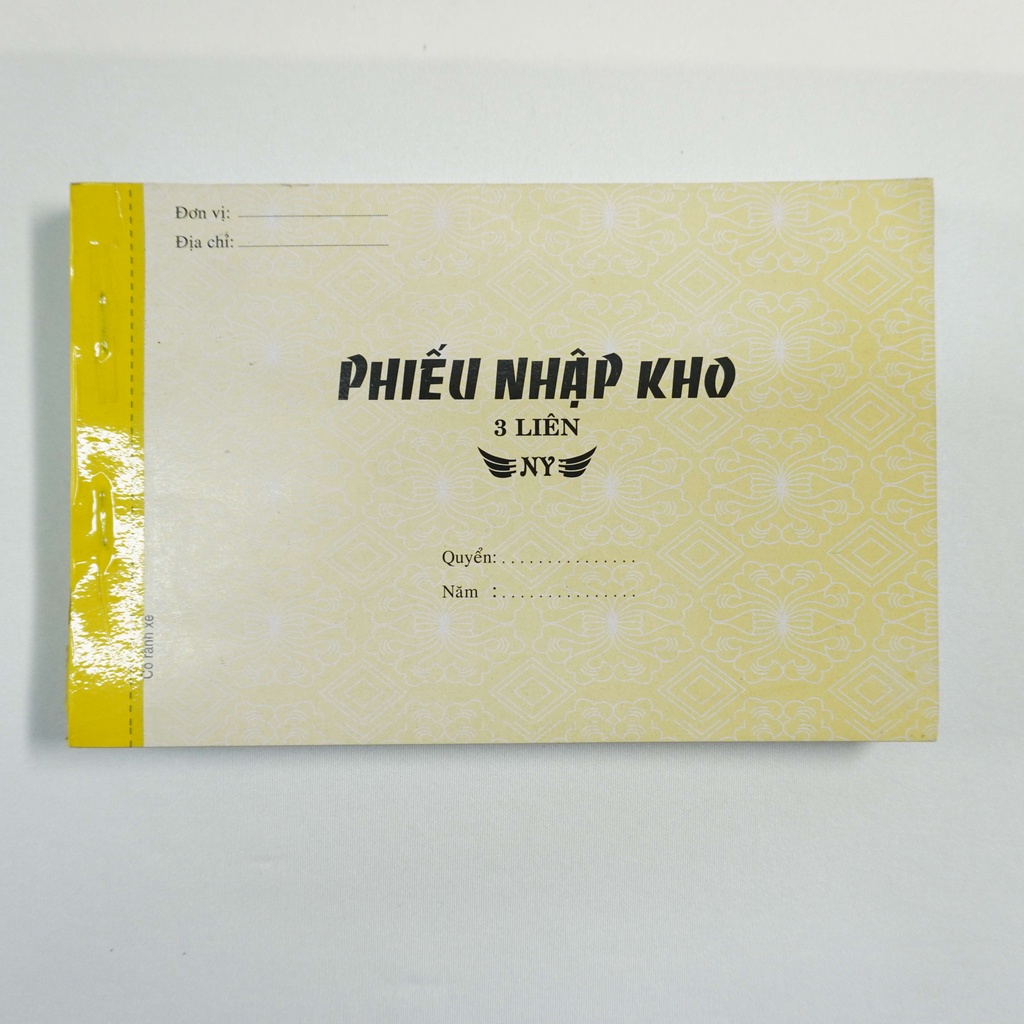 Phiếu nhập kho khổ 13x19cm loại 1 liên, 2 liên và 3 liên