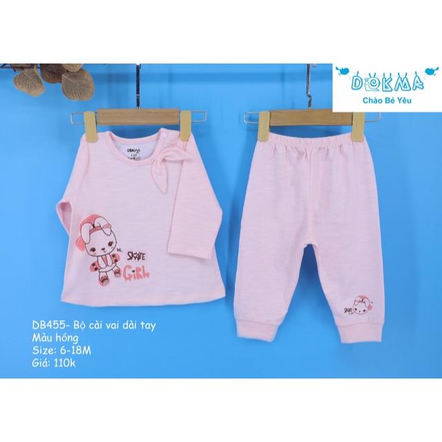 Dokma- Bộ cài vai dài tay