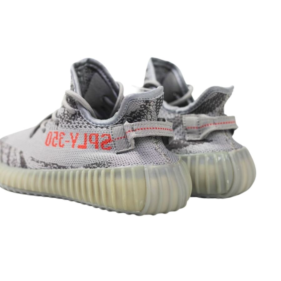 Giày sneaker nam big size (45, 46, 47, 48) màu xám tro beluga, giày thể thao size lớn, đế boost 350 v2 siêu êm