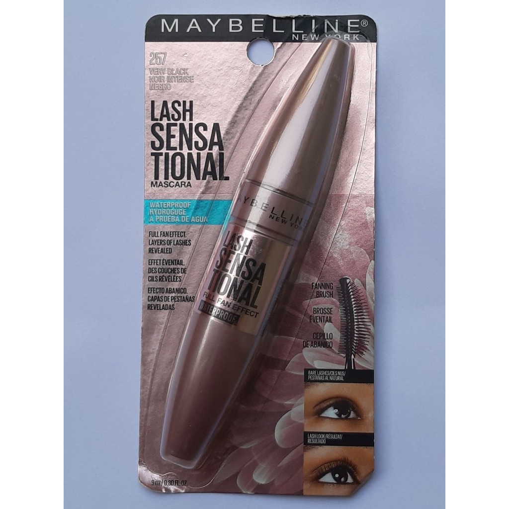 [Xách tay]Mascara Maybelline làm tơi mi Lash Sensational Waterproof