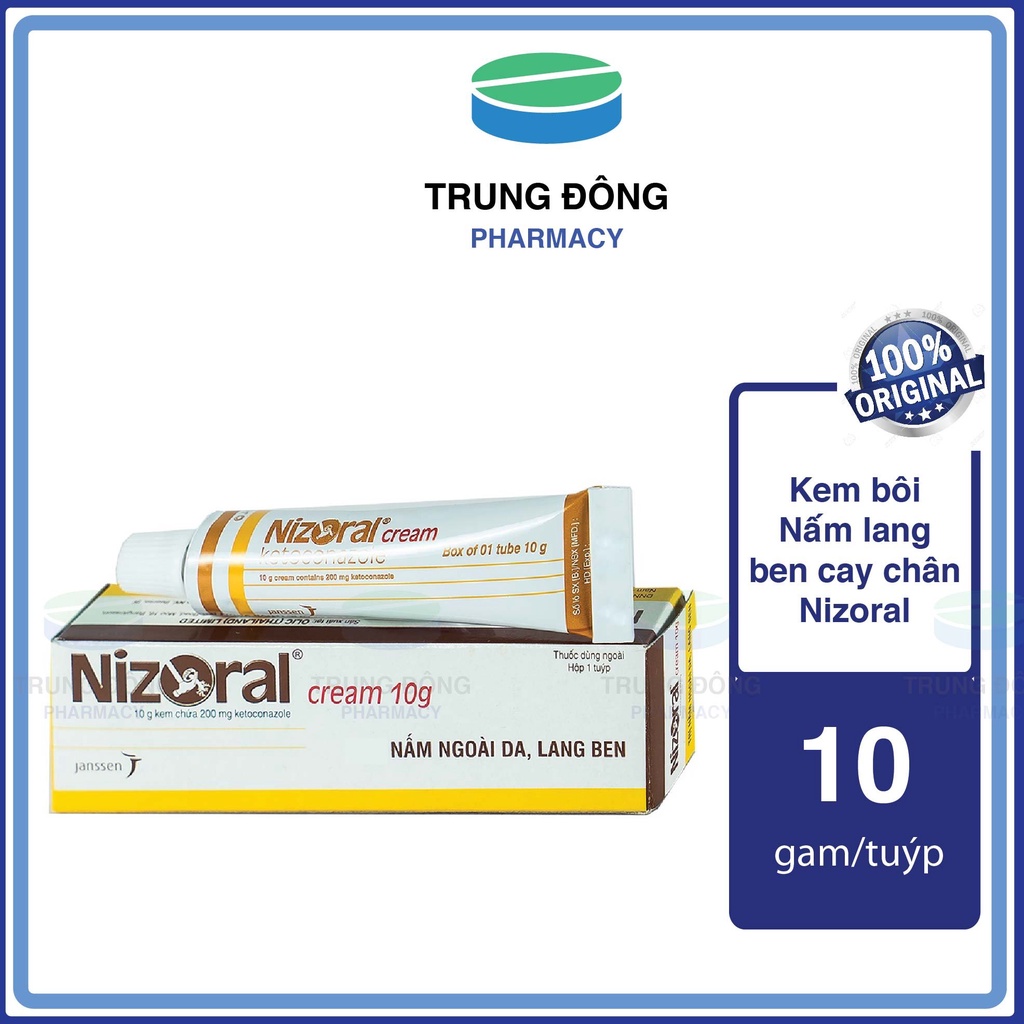 Kem bôi Nấm lang ben cay chân, ngoài da NIRORAL CREAM Thái Lan 10g - Trung Đông Pharmacy