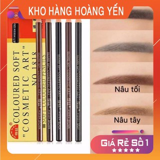 [Sỉ 35k] Sỉ lố 12 cây chì xé kẻ mày đủ màu (chì bóc)