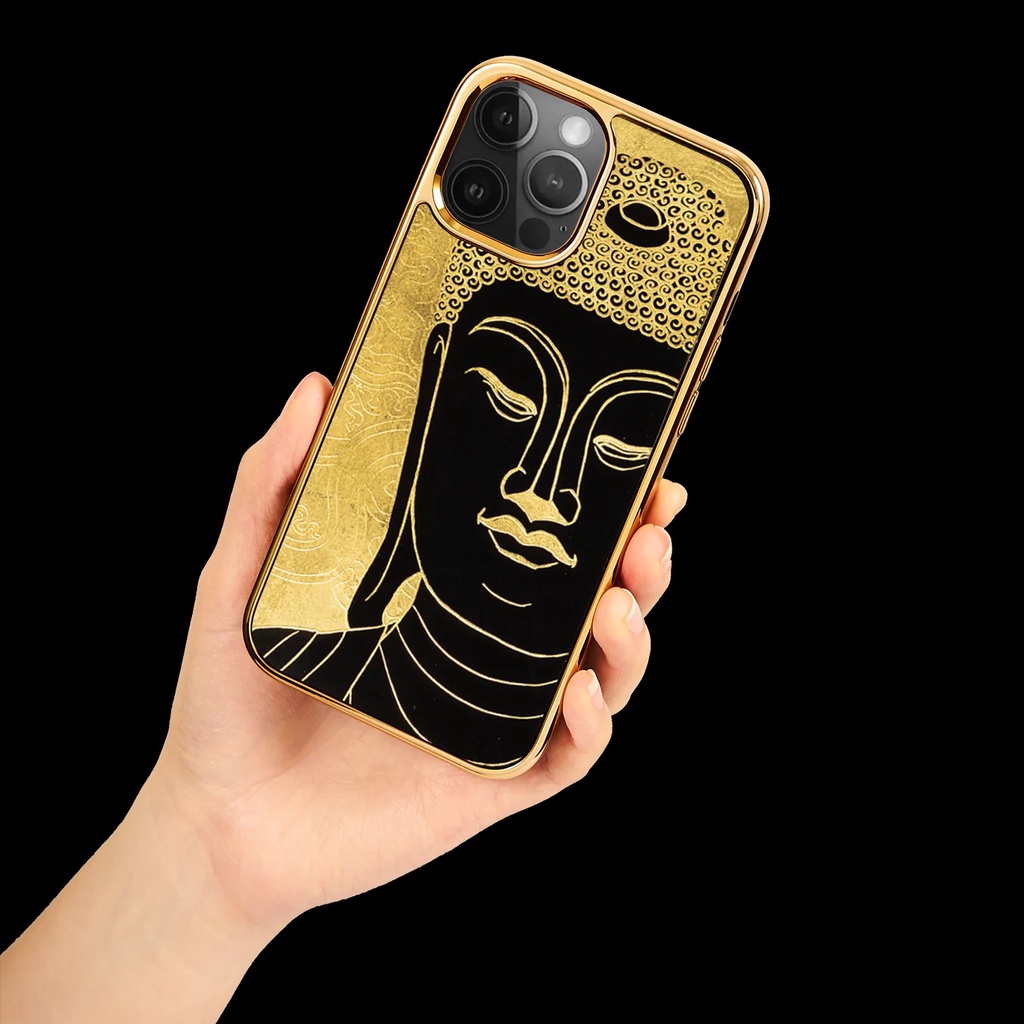 Ốp điện thoại cho iPhone 12 Pro Max mẫu Đức Phật Việt Nam thương hiệu La Sonmai