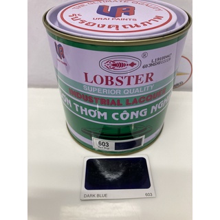 Sơn thơm công nghiệp Lobster màu xanh đen 603 - 800ml