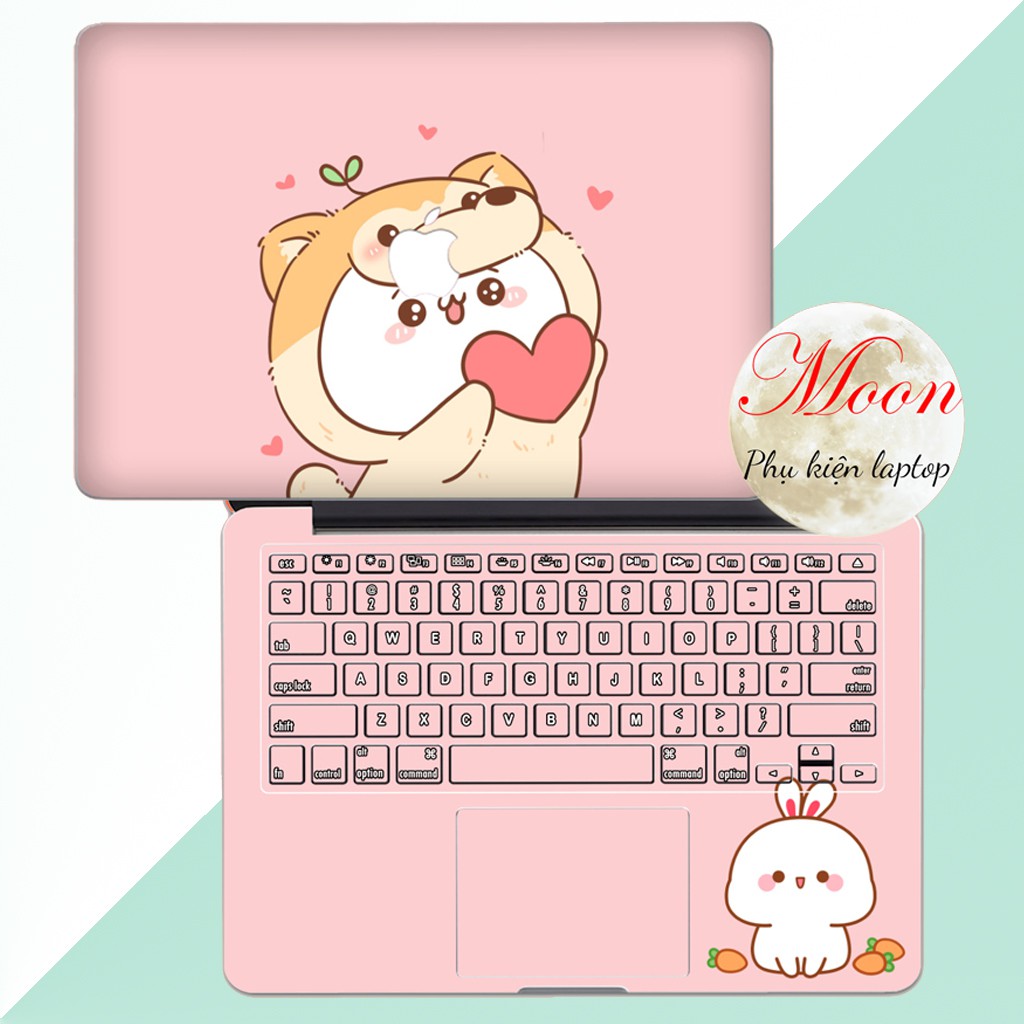 [CUTE 2] Skin Laptop Hình Hoạt Hình   Full Các Dòng Như: Dell, Hp, Acer, Asus, Macbook,...(in hình theo yêu cầu)