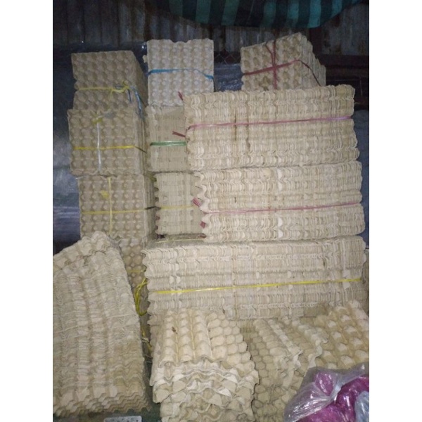 Vĩ giấy trứng gà 10kg đã qua đựng trứng gà 1 lần