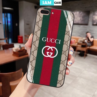 Ốp lưng kính iphone 8 Plus hình Gucci - Samcase