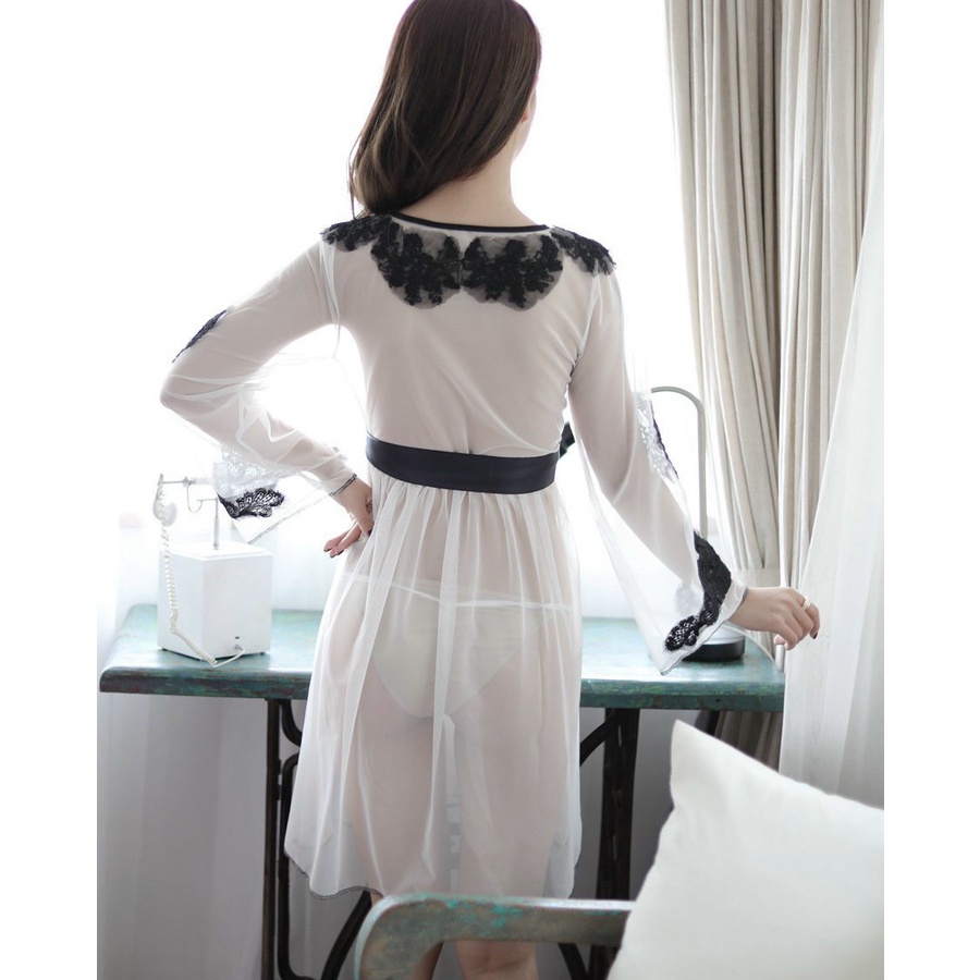 Áo Choàng Ngủ Xuyên Thấu Quyến Rũ Gợi Cảm 5047 | BigBuy360 - bigbuy360.vn