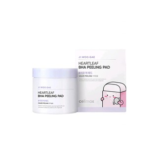 Bông tẩy tế bào chết Celimax Ji Woo Gae Heartleaf BHA Peeling Pad (60 pads)
